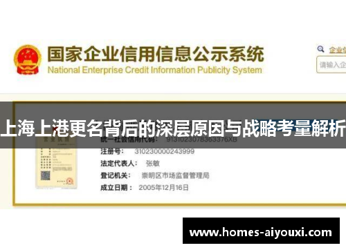 上海上港更名背后的深层原因与战略考量解析