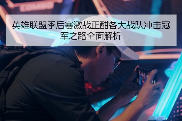 英雄联盟季后赛激战正酣各大战队冲击冠军之路全面解析